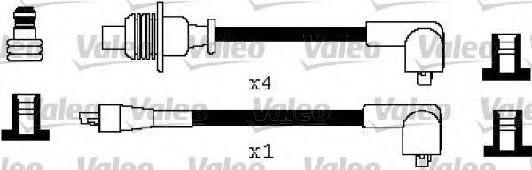 Комплект дротів запалення VALEO 346218