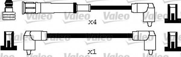 Комплект дротів запалення VALEO 346211