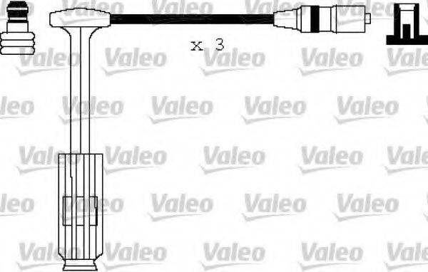 VALEO 346146 Комплект дротів запалення