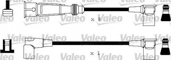 Комплект дротів запалення VALEO 346143