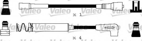 VALEO 346136 Комплект проводов зажигания