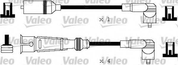 VALEO 346120 Комплект дротів запалення