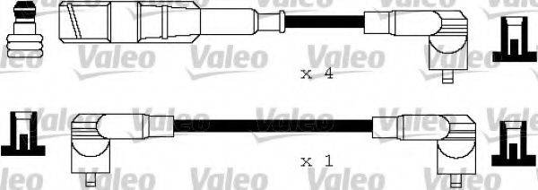 VALEO 346118 Комплект дротів запалення