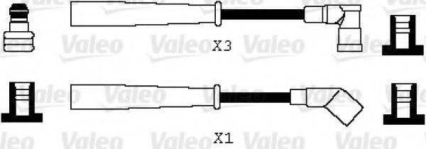 Комплект проводов зажигания VALEO 346066