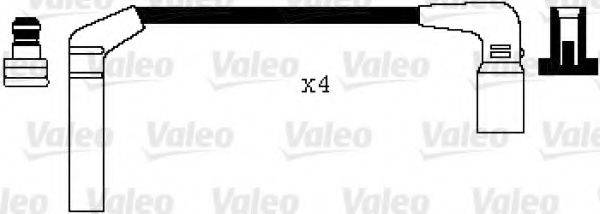 VALEO 346040 Комплект дротів запалення