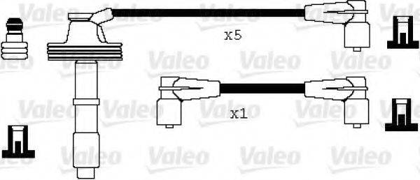VALEO 346028 Комплект дротів запалення