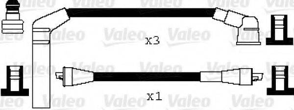 Комплект дротів запалення VALEO 346014