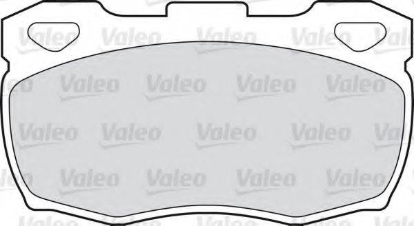 Комплект гальмівних колодок, дискове гальмо VALEO 598623
