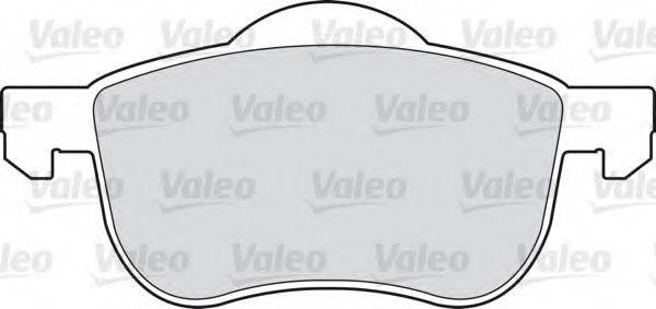 VALEO 598479 Комплект тормозных колодок, дисковый тормоз