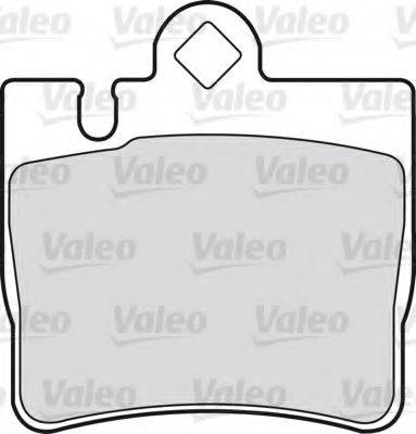 VALEO 598446 Комплект гальмівних колодок, дискове гальмо