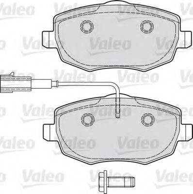 VALEO 601031 Комплект тормозных колодок, дисковый тормоз