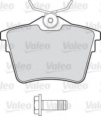 VALEO 598664 Комплект тормозных колодок, дисковый тормоз