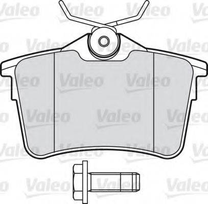 VALEO 601042 Комплект тормозных колодок, дисковый тормоз