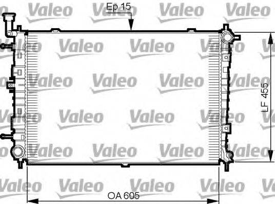 VALEO 735516 Радиатор, охлаждение двигателя