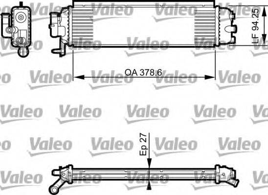 Радіатор, охолодження двигуна VALEO 735561