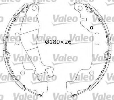 Комплект гальмівних колодок VALEO 554764