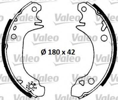 Комплект гальмівних колодок VALEO 553623