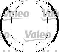 Комплект гальмівних колодок VALEO 554710
