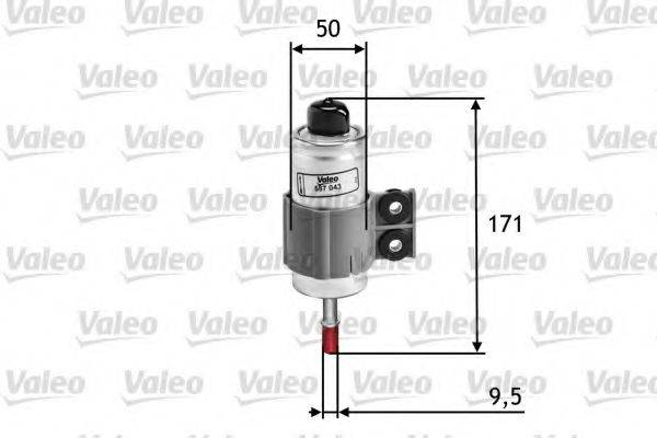 VALEO 587043 Топливный фильтр