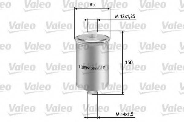 VALEO 587202 Топливный фильтр