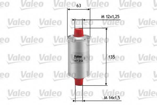 Топливный фильтр VALEO 587218