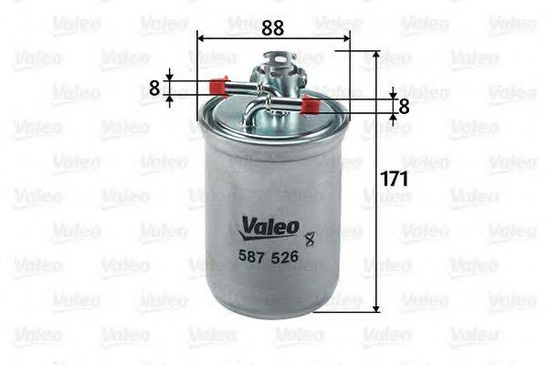 VALEO 587526 Топливный фильтр
