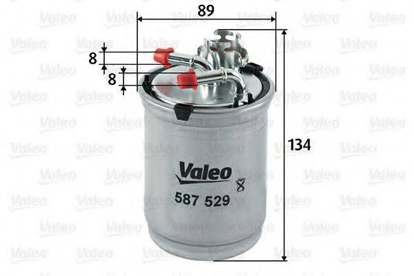 VALEO 587529 Топливный фильтр