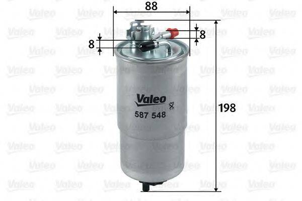 Топливный фильтр VALEO 587548