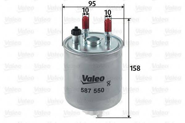 VALEO 587550 Топливный фильтр