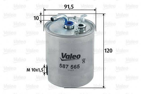 VALEO 587565 Топливный фильтр