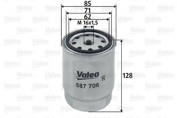 VALEO 587706 Топливный фильтр