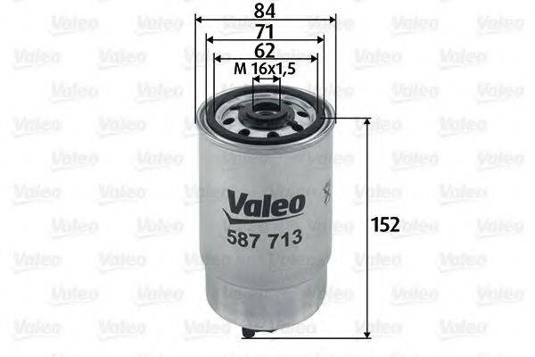 VALEO 587713 Топливный фильтр