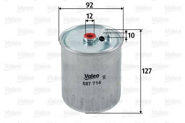 VALEO 587714 Топливный фильтр