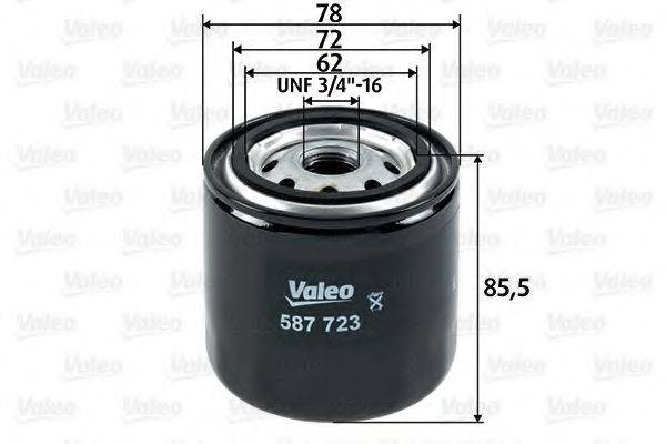 VALEO 587723 Топливный фильтр
