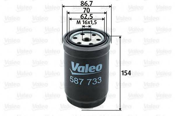 VALEO 587733 Топливный фильтр