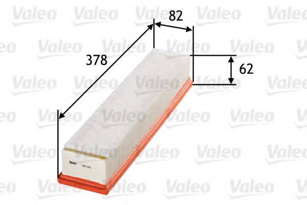 VALEO 585180 Воздушный фильтр