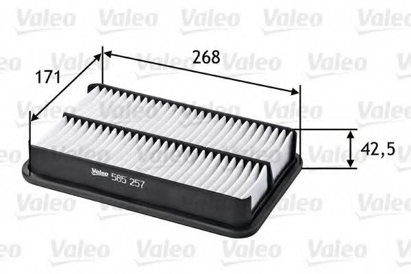 VALEO 585257 Воздушный фильтр