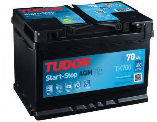 TUDOR TK700 Стартерная аккумуляторная батарея; Стартерная аккумуляторная батарея