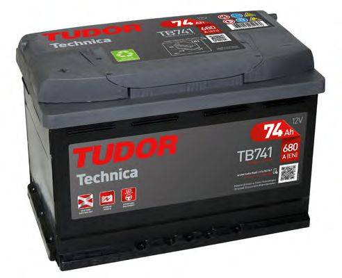 TUDOR TB741 Стартерная аккумуляторная батарея; Стартерная аккумуляторная батарея