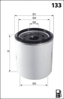 MECAFILTER ELG5580 Топливный фильтр