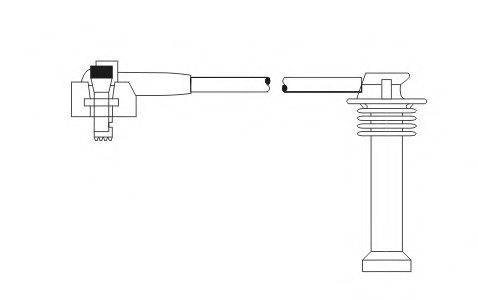 Комплект проводов зажигания SCT GERMANY PS 6719