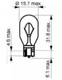 SCT GERMANY 202402 Лампа накаливания, фонарь указателя поворота; Лампа накаливания, фара дальнего света; Лампа накаливания, основная фара; Лампа накаливания, противотуманная фара; Лампа накаливания, фара заднего хода; Лампа накаливания, дополнительный фонарь сигнала торможения