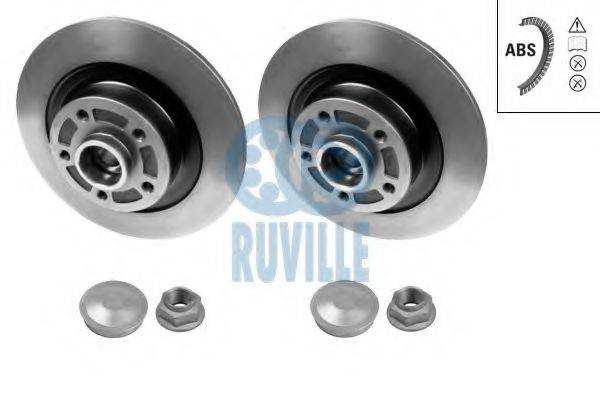 RUVILLE 5589BD Тормозной диск