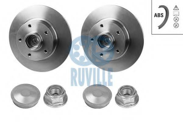 RUVILLE 5513BD Тормозной диск