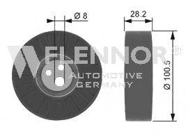 FLENNOR FU21993 Паразитний / провідний ролик, полікліновий ремінь