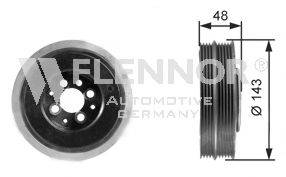 FLENNOR FVD99537 Ременный шкив, коленчатый вал