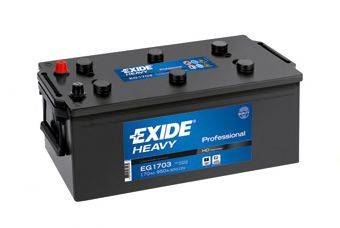 Стартерна акумуляторна батарея; Стартерна акумуляторна батарея EXIDE EG1703