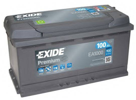 EXIDE EA1000 Стартерная аккумуляторная батарея; Стартерная аккумуляторная батарея