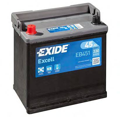 EXIDE EB451 Стартерная аккумуляторная батарея; Стартерная аккумуляторная батарея
