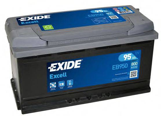 EXIDE EB950 Стартерная аккумуляторная батарея; Стартерная аккумуляторная батарея
